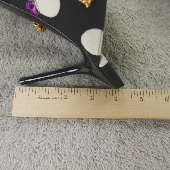 Versace x Dua Lipa Butterflies 95 mm‎ Canvas Mules - Picture 13 of 14